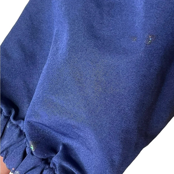 Disney store CARS mater lightning McQueen blue zip jacket lightweight sz SM - Picture 2 of 4